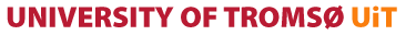 Logo for Universitetet i tromsø