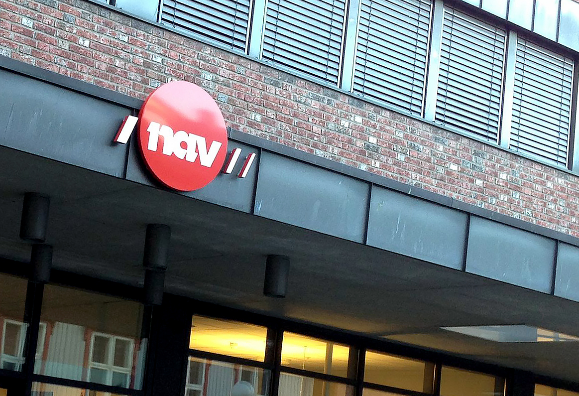 Bilde av et NAV-kontor fra utsiden