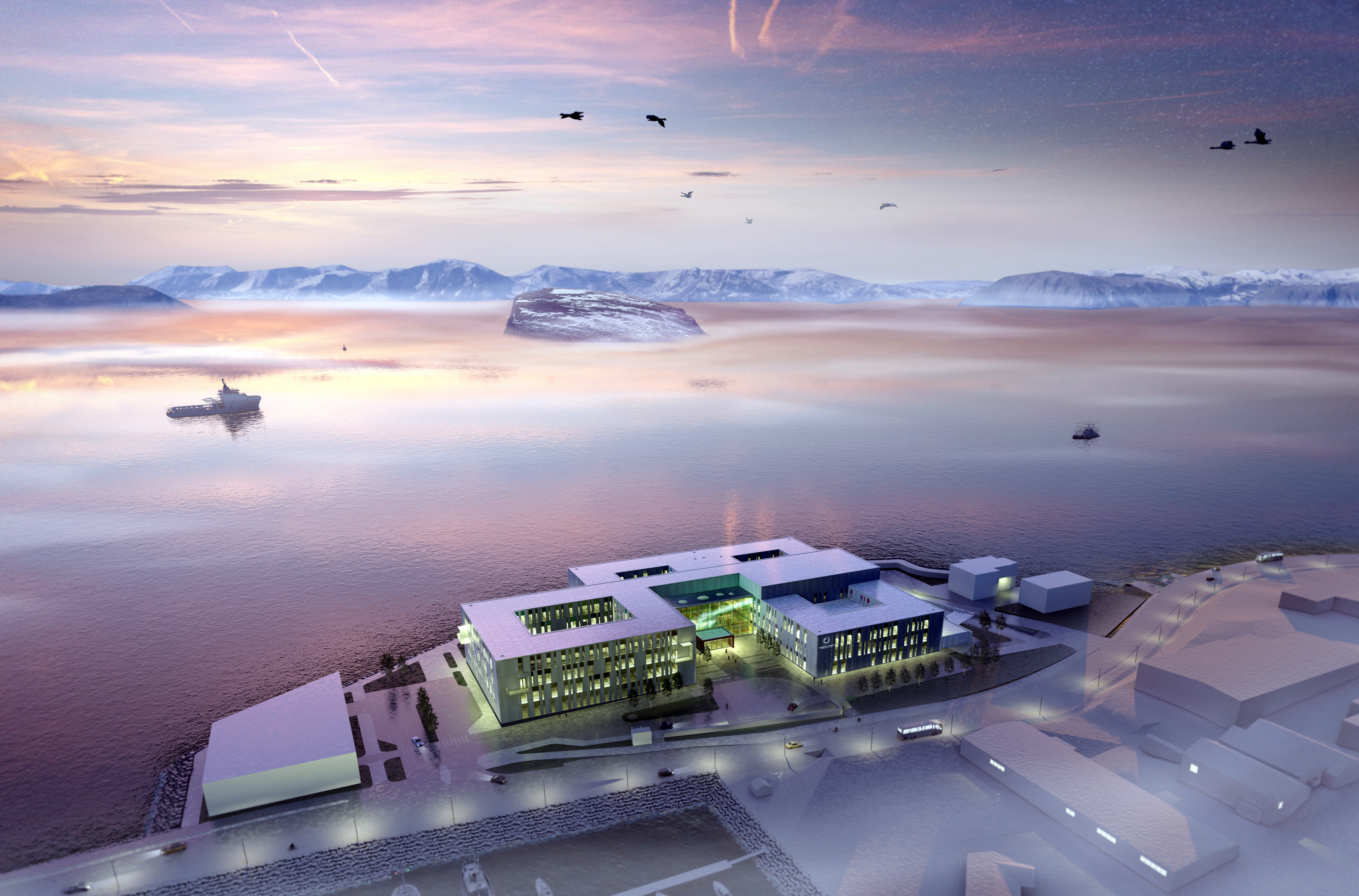 sykehus nytt bygg i Hammerfest