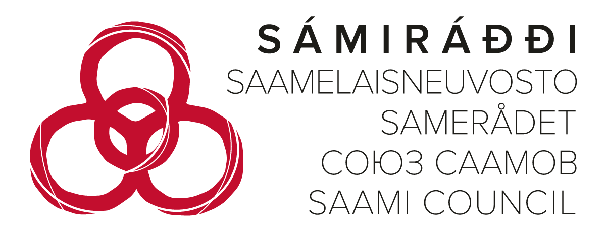 The logo of the Sami Council