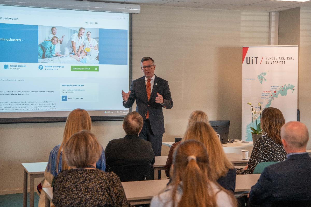 Rektor &aring;pning Kirkenes