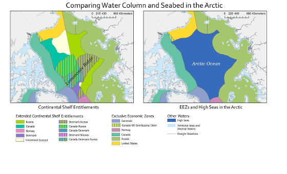 Arctic continental shelves 