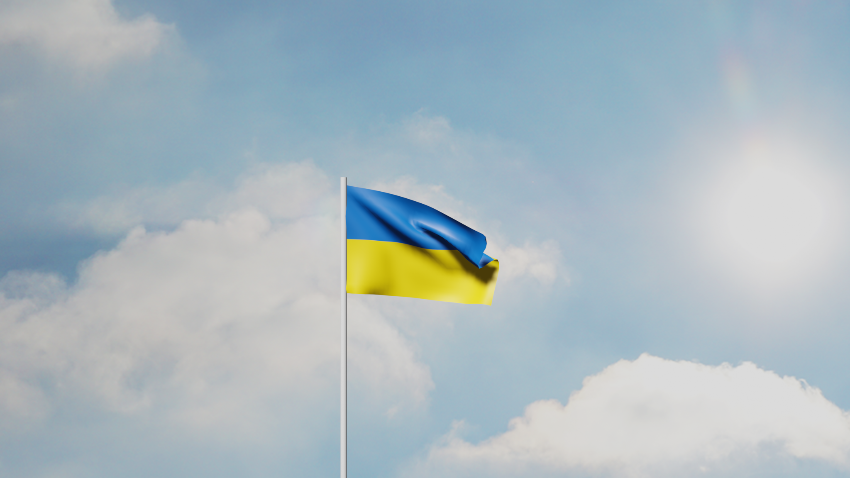 Ukranian flag/Harrison Carnicom