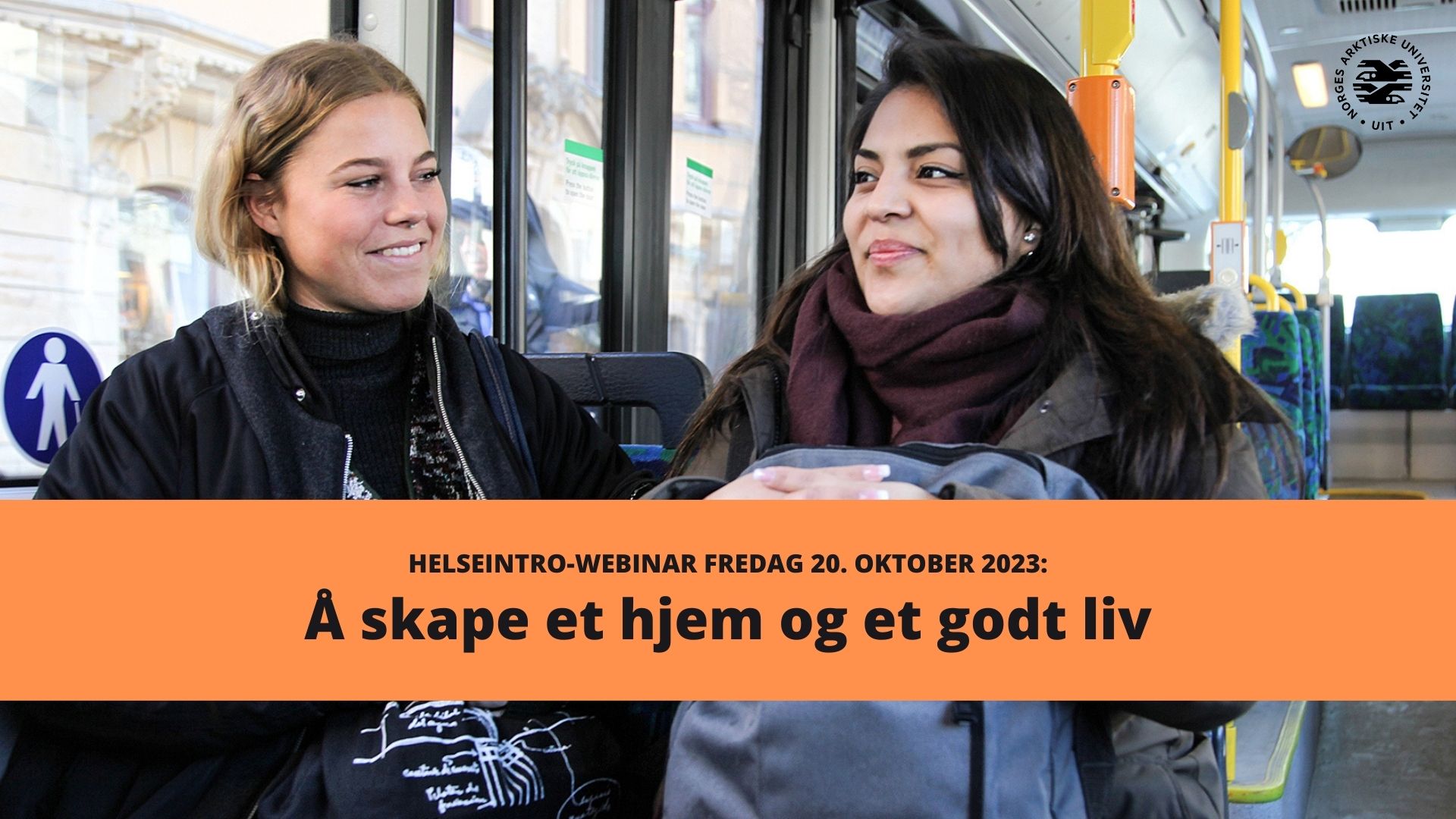 Illustrasjons-/bannerbilde for Å skape et hjem og et godt liv - webinar med forskningsprosjektet HelseIntro