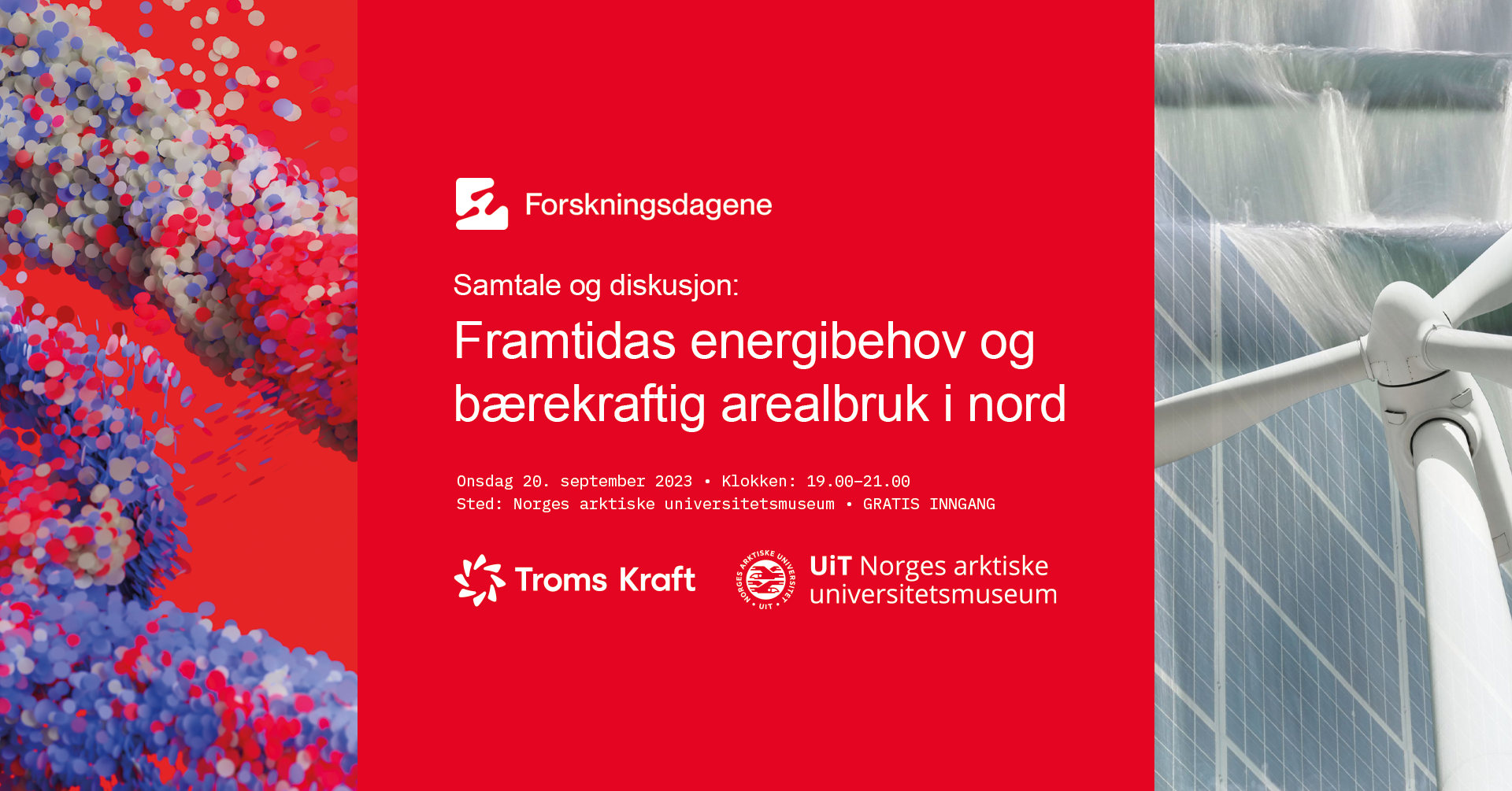 Illustrasjons-/bannerbilde for Framtidas energibehov og bærekraftig arealbruk i nord - samtale og diskusjon