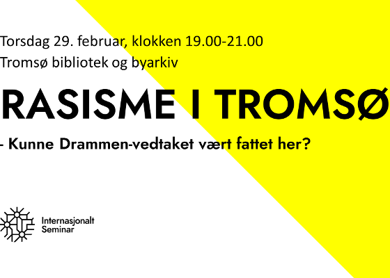 Illustrasjonsbilde for Rasisme, inkludering og mangfold i Tromsø / Racism, inclusion and diversity in Tromsø
