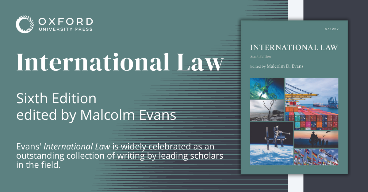 Picture of Evan's international law