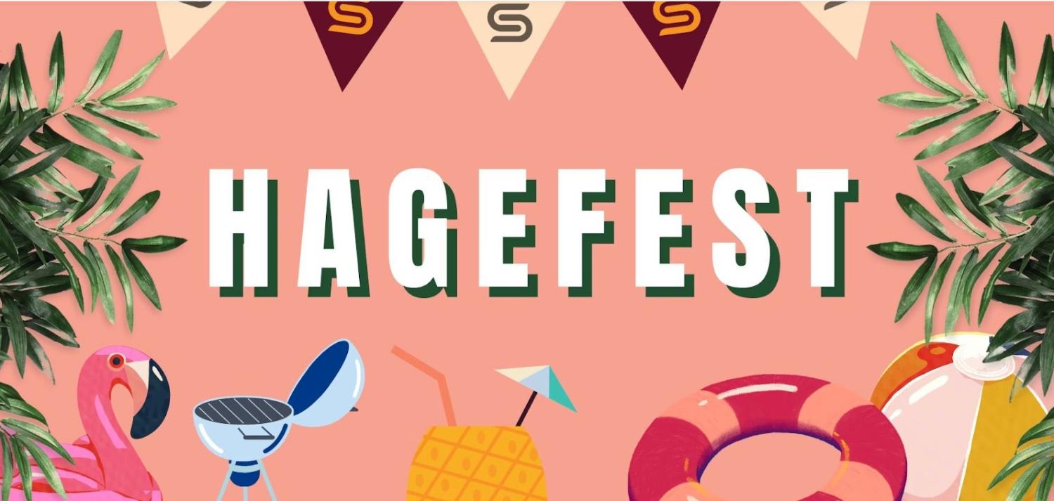 Illustrasjons-/bannerbilde for Hagefest for f&oslash;rste&aring;rsstudenter og faddere