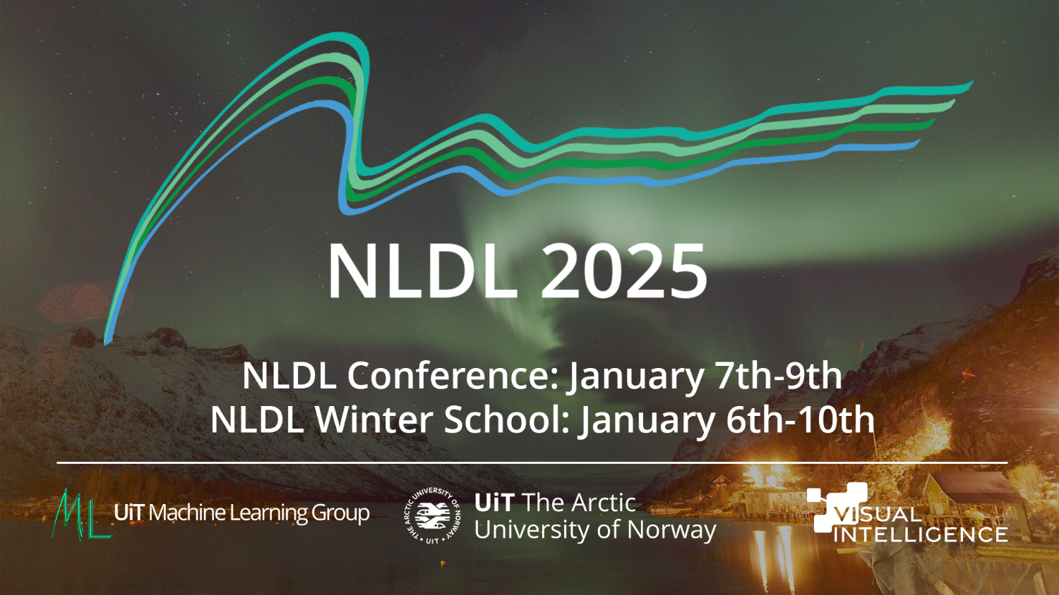Illustrasjons-/bannerbilde for Northern Lights Deep Learning Conference 2025