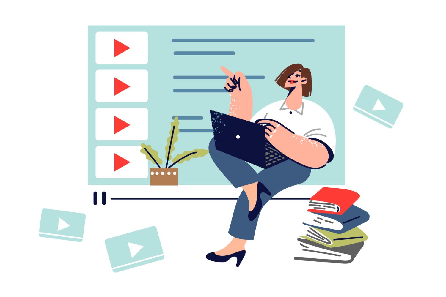 Illustrasjons-/bannerbilde for Tips til utvikling av video til omvendt undervisning