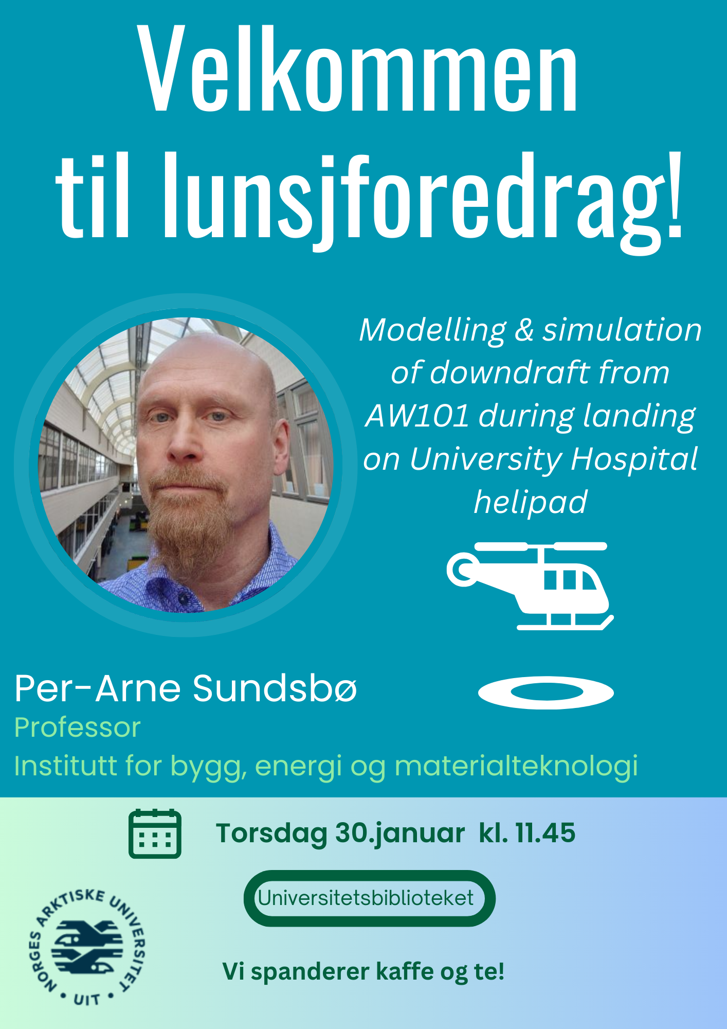 Illustrasjons-/bannerbilde for Lunsjforedrag med Per-Arne Sundsbø: 