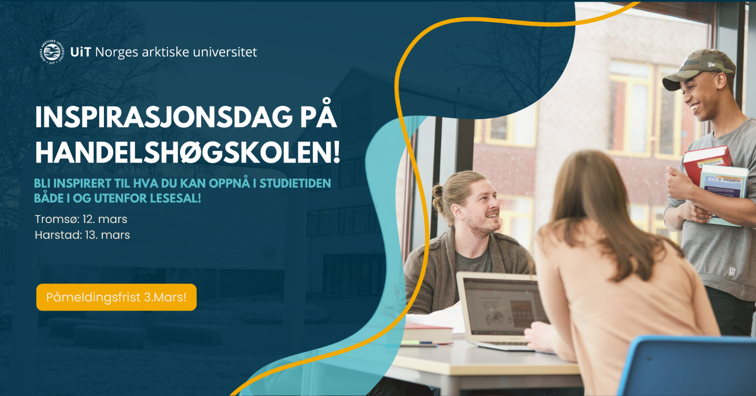 Illustrasjons-/bannerbilde for Tromsø: Inspirasjonsdag ved Handelshøgskolen