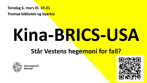 Illustrasjonsbilde for Åpent seminar om hvordan valget av Trump som president i USA vil påvirke global stormaktskonkurranse/ Open seminar about how the election of Trump as president in the US will affect global power competition