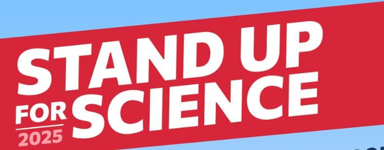 Illustrasjons-/bannerbilde for Stand up for Science på UiT Tromsø