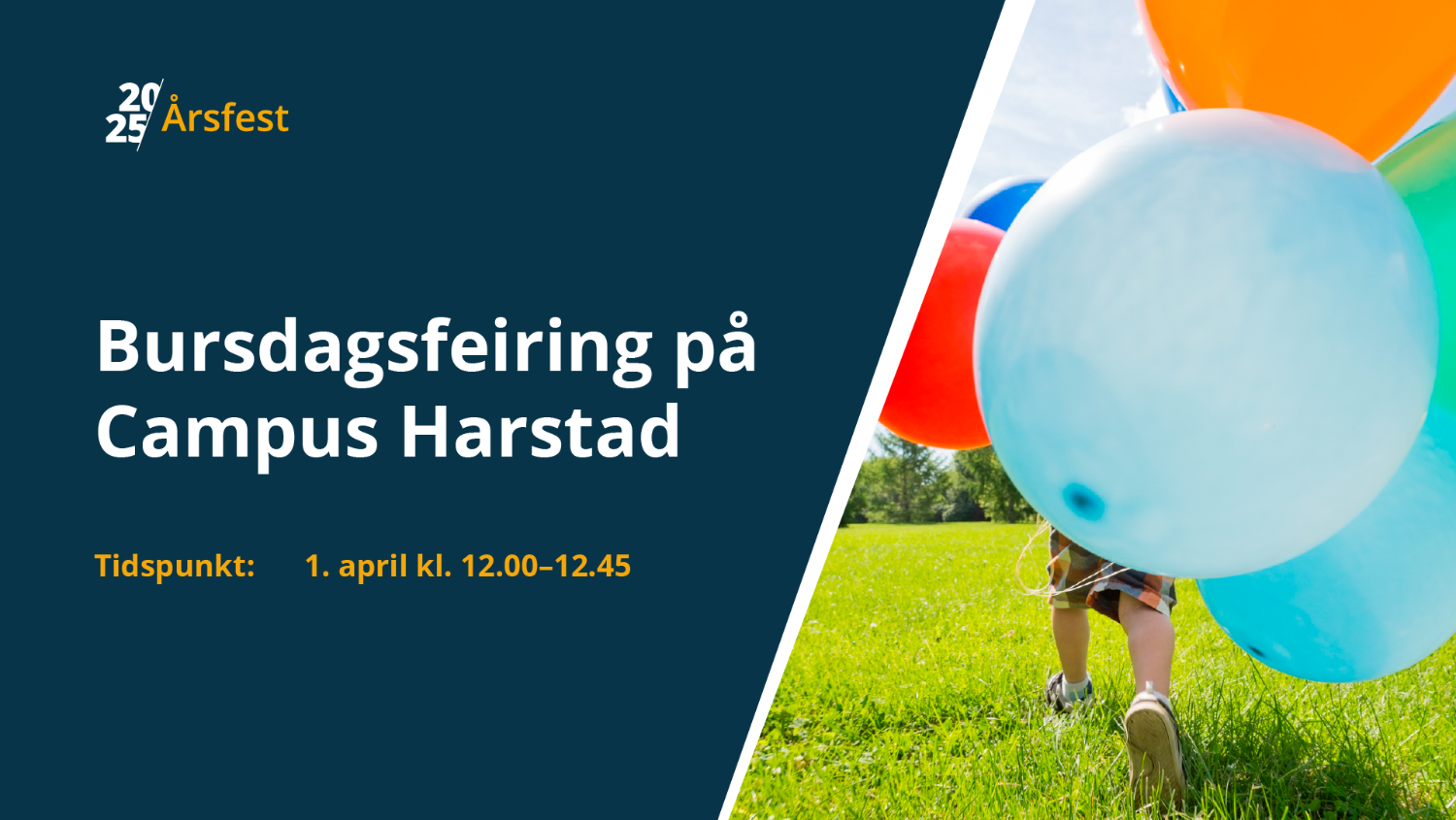 Illustrasjons-/bannerbilde for Bursdagsfeiring på campus Harstad