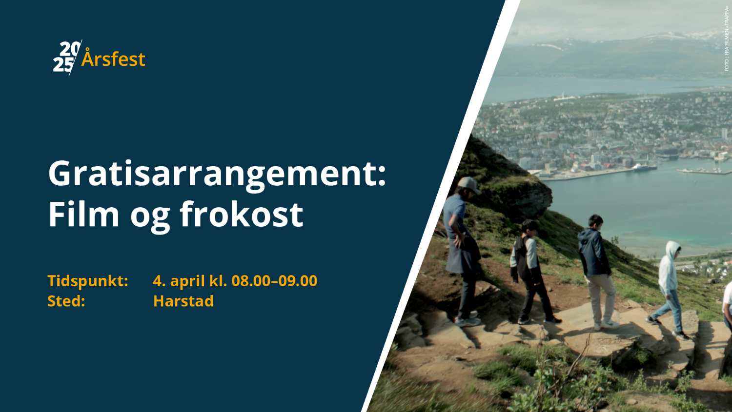 Illustrasjons-/bannerbilde for Gratisarrangement: Film og Frokost