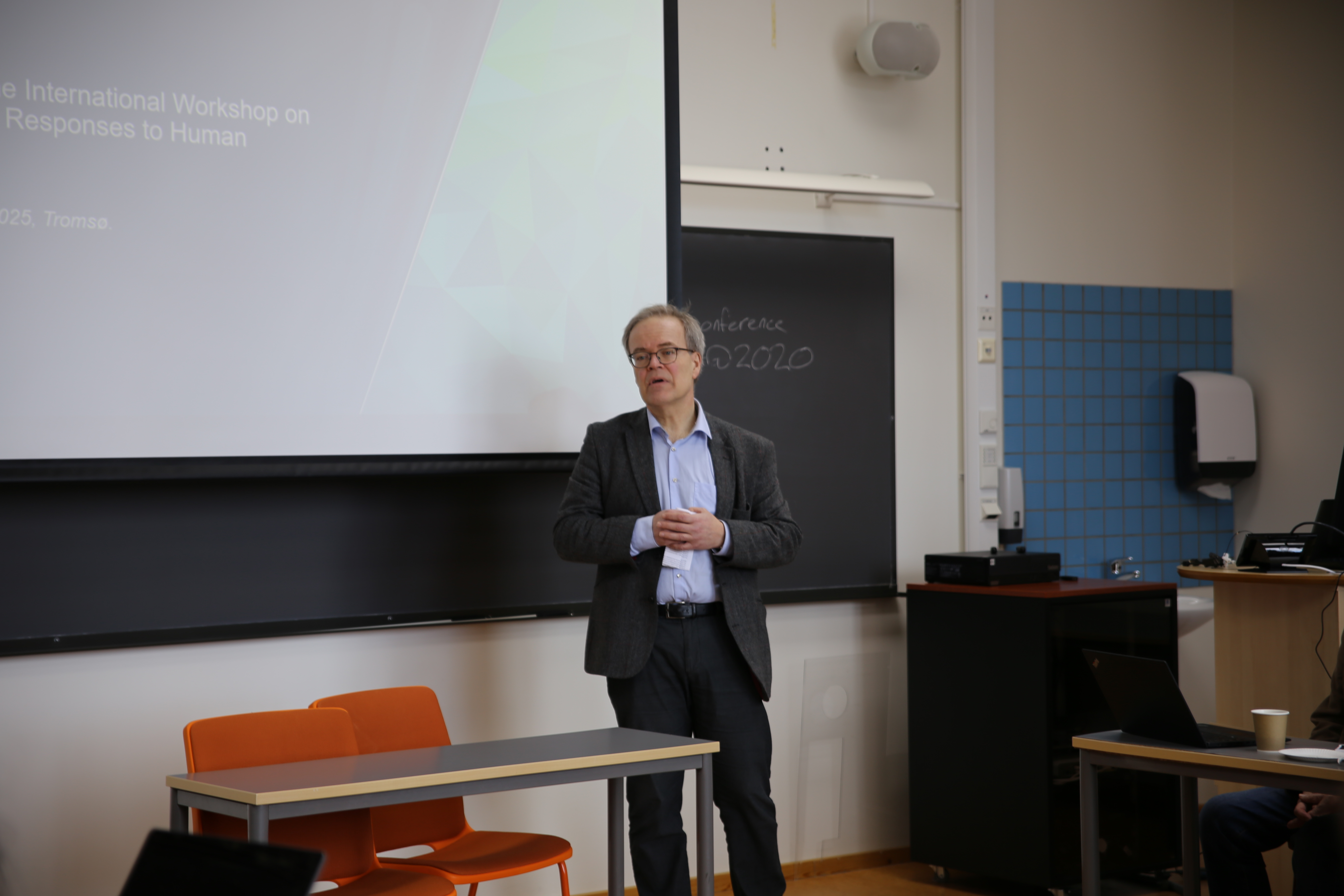 Dean Tore opening the workshop