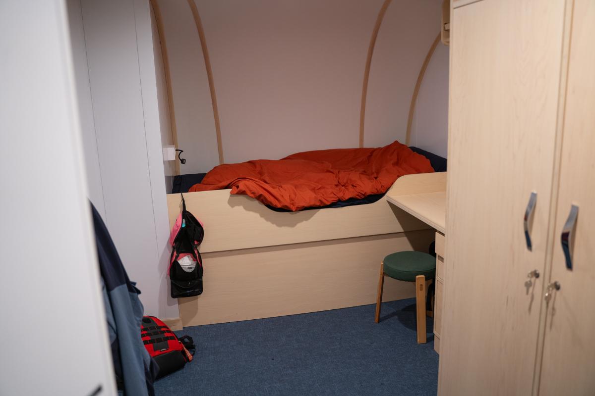 Lugarene er romslige.