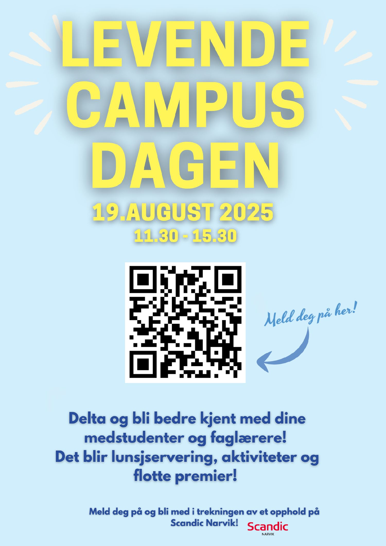 Illustrasjons-/bannerbilde for Levende Campus-dagen 2025!