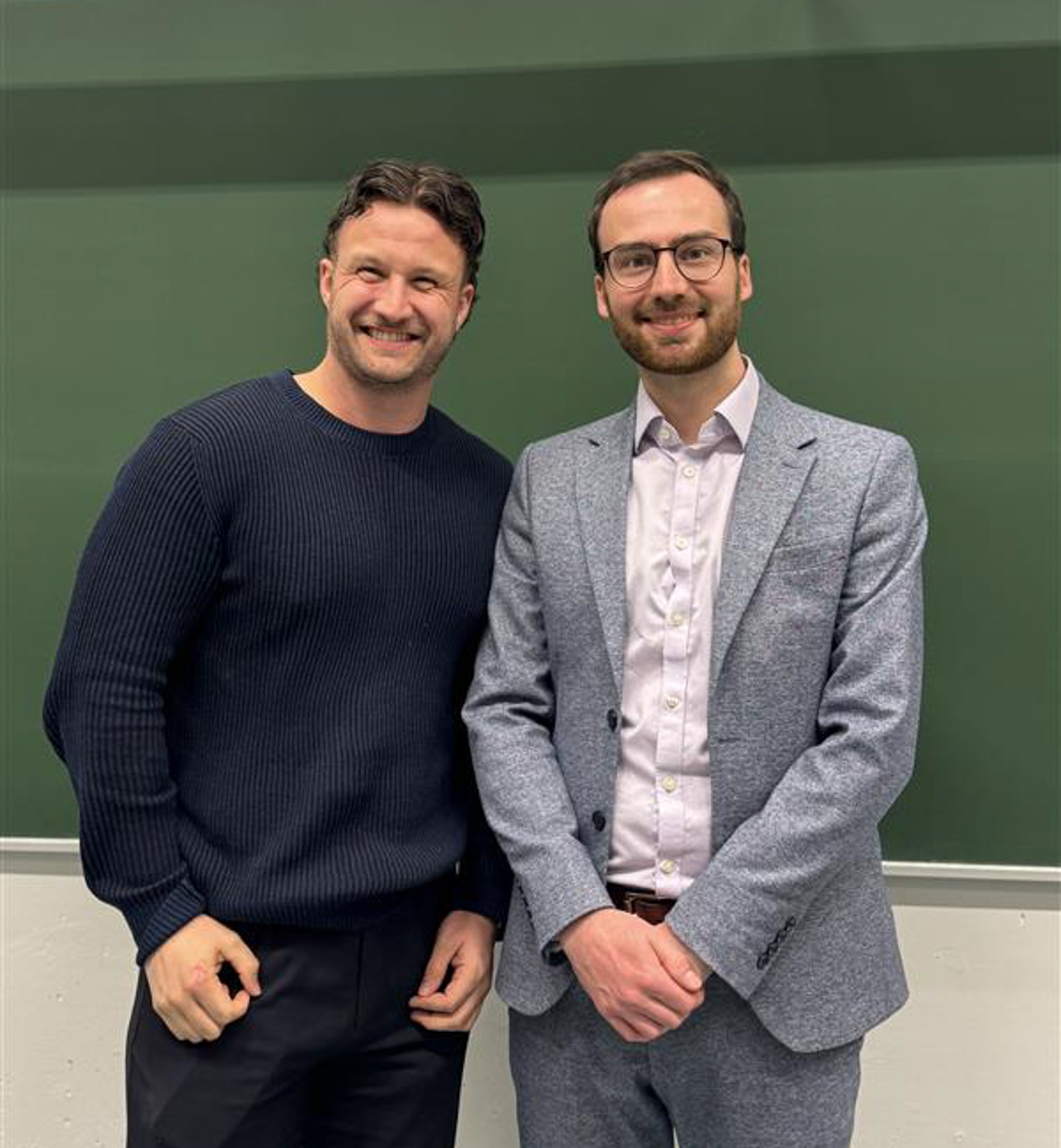 Håkon Gustafson Giæver and John Somerton