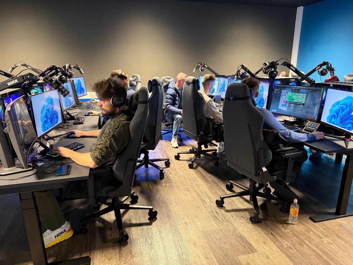 Det nye E-sport og gamingrommet