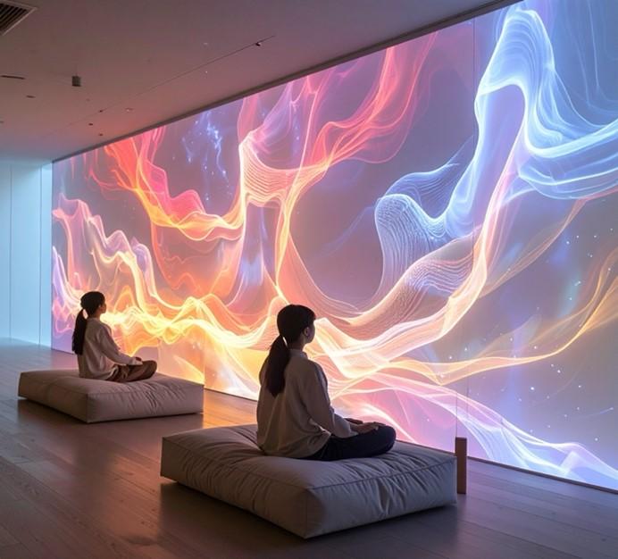 Illustrasjons-/bannerbilde for Innovation Days: Immersive technologies bridging art therapy and mental health / Innovasjonsdager: Immersive teknologier som bygger bro mellom kunstterapi og mental helse (digital workshop)