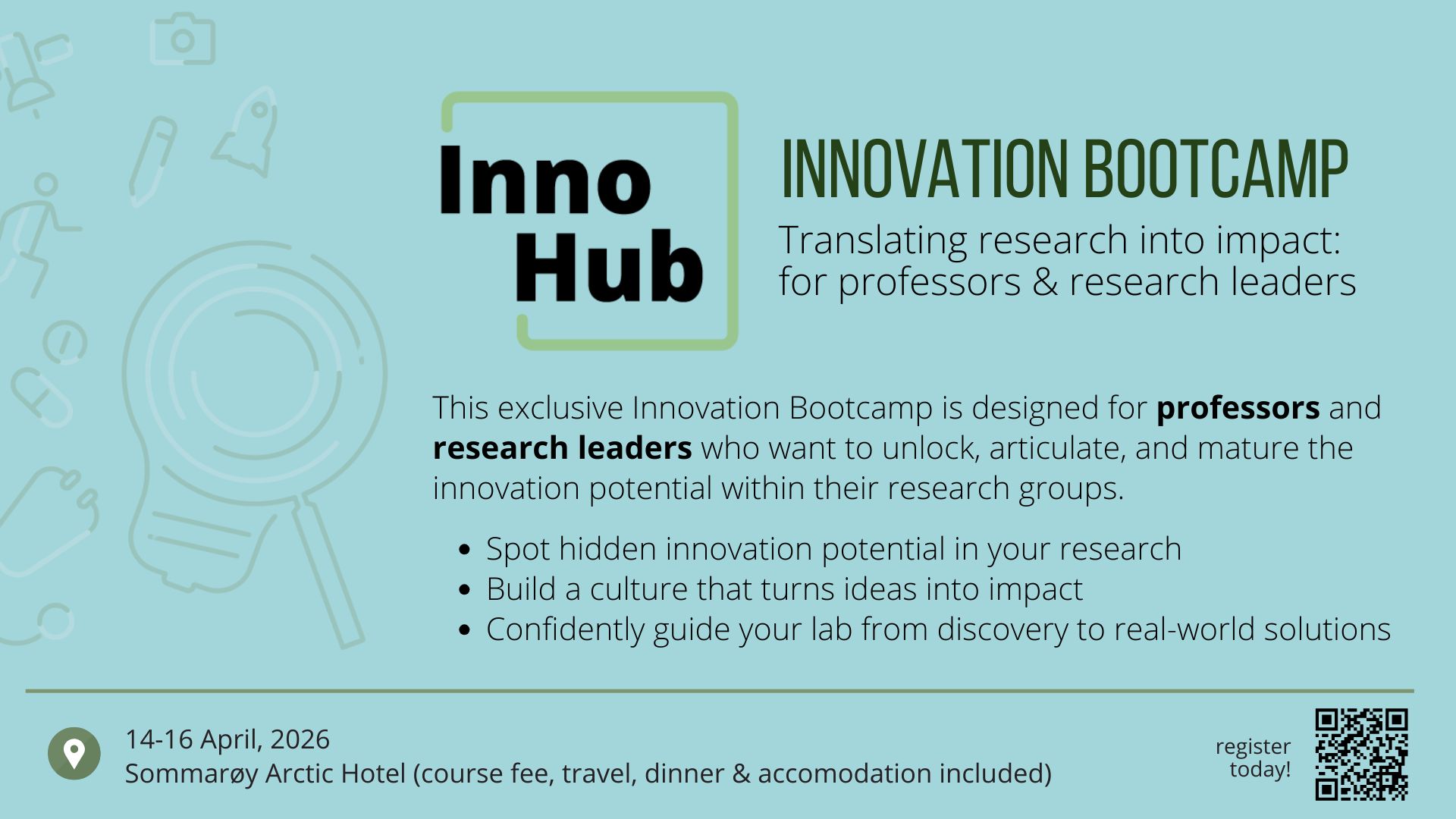 Innovation Bootcamp poster