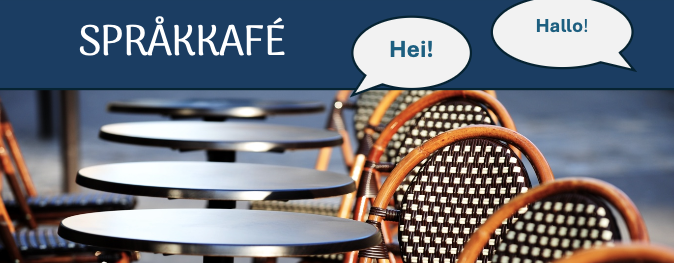 Illustrasjons-/bannerbilde for Språkkafé