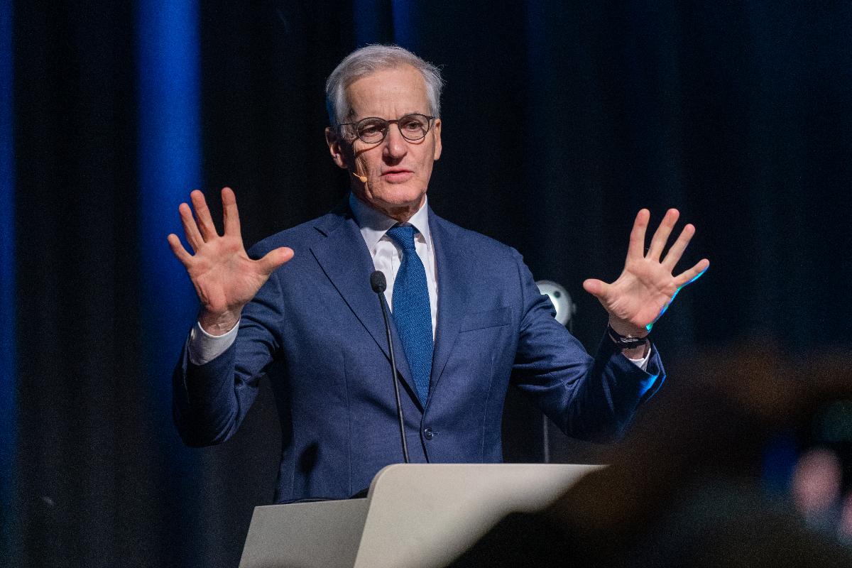 Norwegian Prime Minister St&oslash;re.