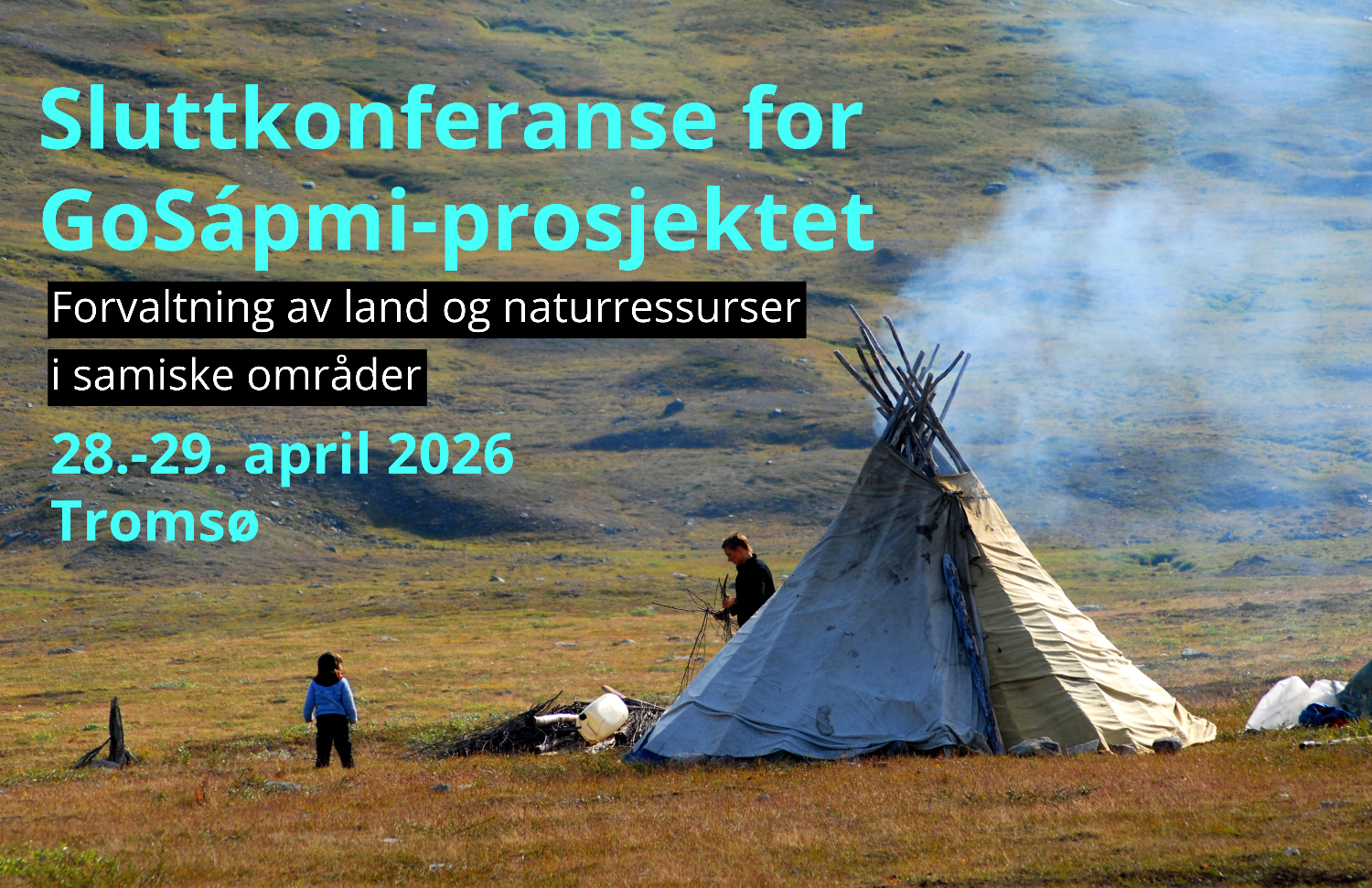 Illustrasjons-/bannerbilde for Sluttkonferanse for GoS&aacute;pmi-prosjektet: Forvaltning av land og naturressurser i samiske omr&aring;der
