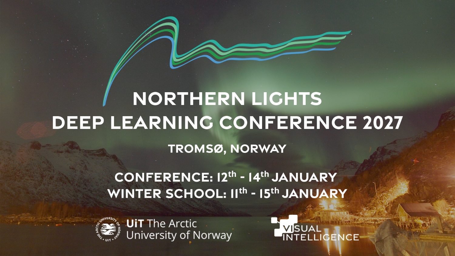 Illustrasjons-/bannerbilde for Northern Lights Deep Learning Conference 2027