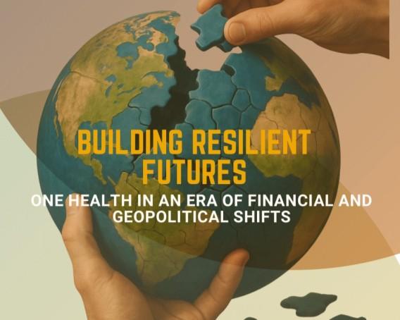 Illustrasjons-/bannerbilde for  Global Health Symposium 2026: Hvordan bygge en robust fremtid &ndash; One Health i en tid med store &oslash;konomiske og geopolitiske svingninger / Global Health Symposium 2026. Building resilient future: One Health in an era of financial and geopolitical shifts