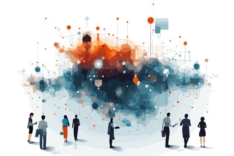 Illustrasjons-/bannerbilde for Innf&oslash;ring i programvaredefinert nettverkssamarbeid / An introduction to Software-Defined Networking