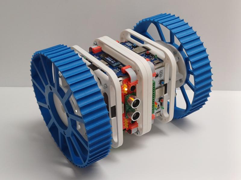 Illustrasjons-/bannerbilde for Robotikk, sensorer og databehandling / Sensors and Data Acquisition in Robotics