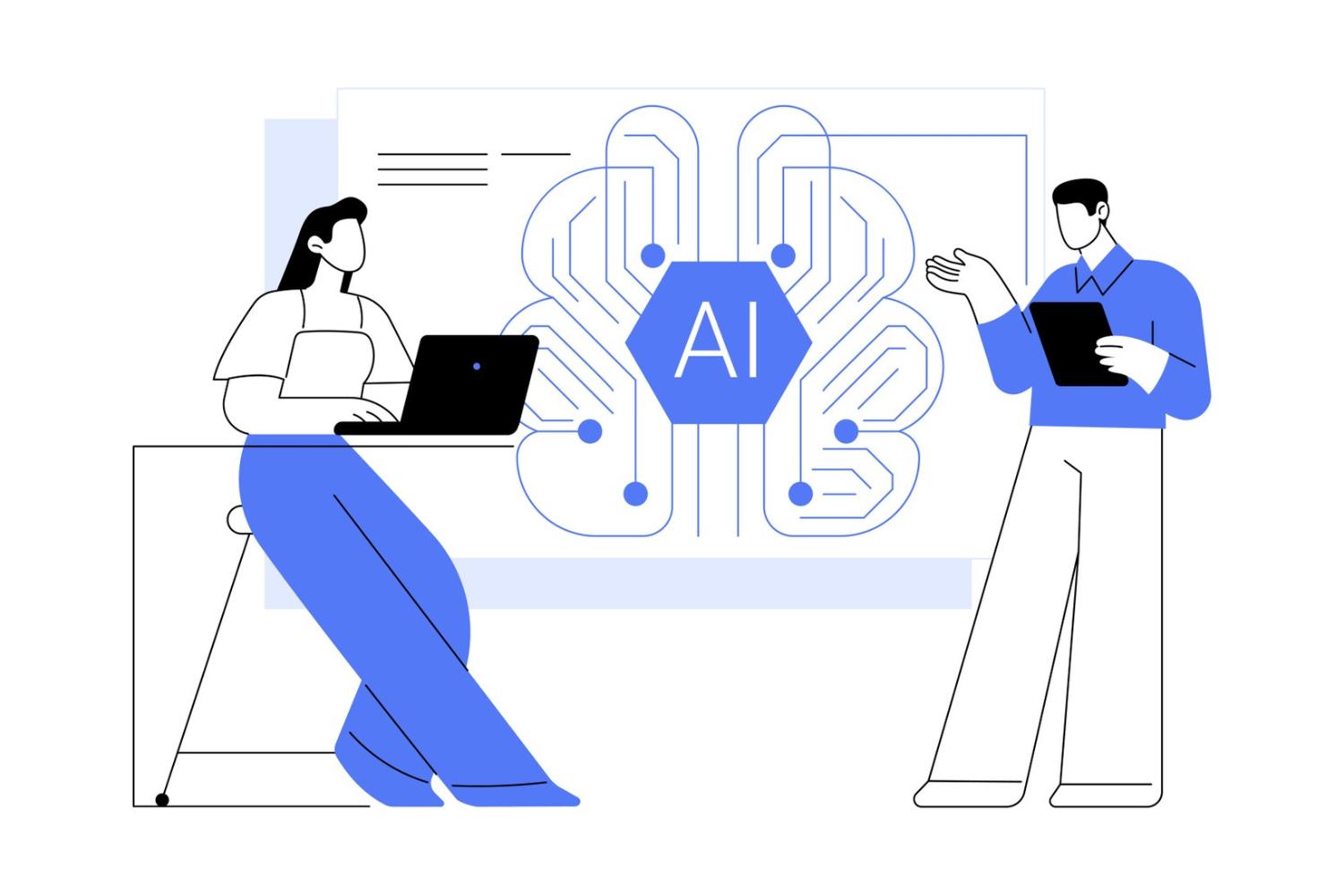 Illustrasjons-/bannerbilde for Hvordan bruke potensialet til generativ kunstig intelligens for å endre universitetsundervisning / Unlocking the Potential of Generative Artificial Intelligence to Transform University Teaching