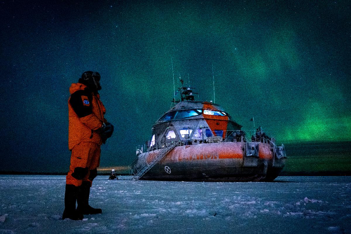 Tara Polaris under vintertesting