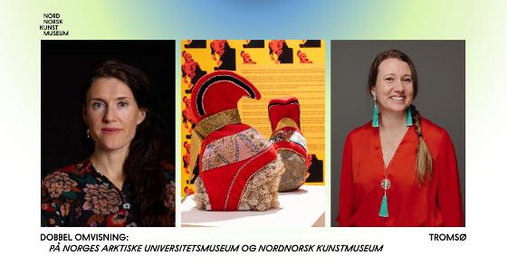 Illustrasjonsbilde for Dobbel omvisning om ládjogahpir - først på Norges arktiske universitetsmuseum, deretter på Nordnorsk Kunstmuseum