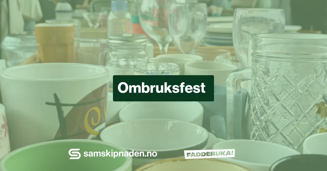 Illustrasjons-/bannerbilde for Ombruksfest 2026