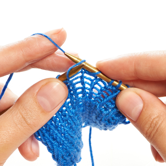 Illustrasjonsbilde for Knitting cafe for beginners and experts - free equipment and guidance!