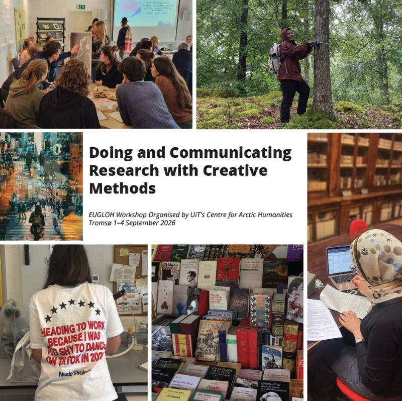 Illustrasjons-/bannerbilde for Doing and Communicating Research with Creative Methods