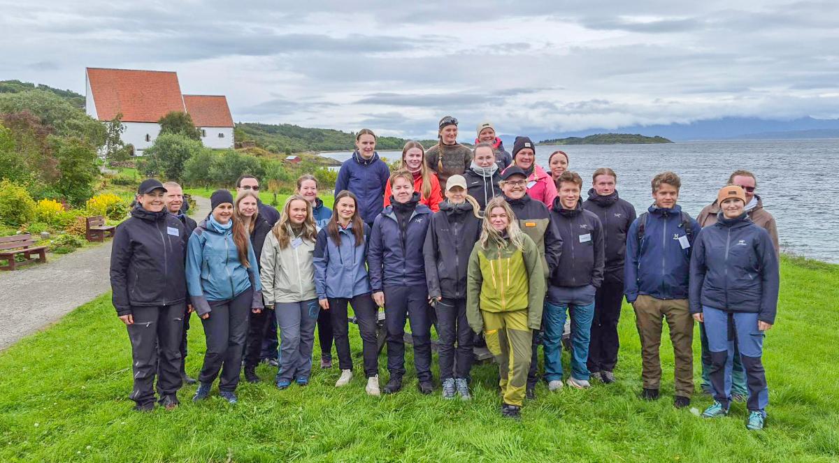 Gruppe studenter