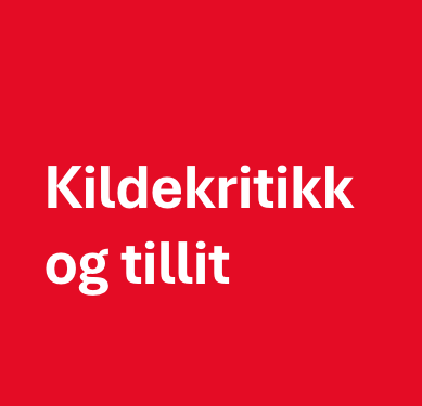 Hvordan skaper vi trygghet og tillit til hverandre i informasjonshavet rundt oss?