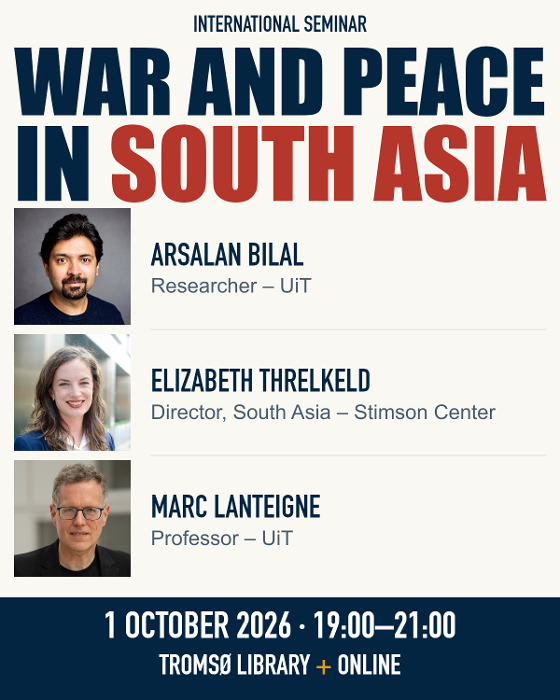Illustrasjonsbilde for Internasjonalt Seminar: War and Peace in South Asia