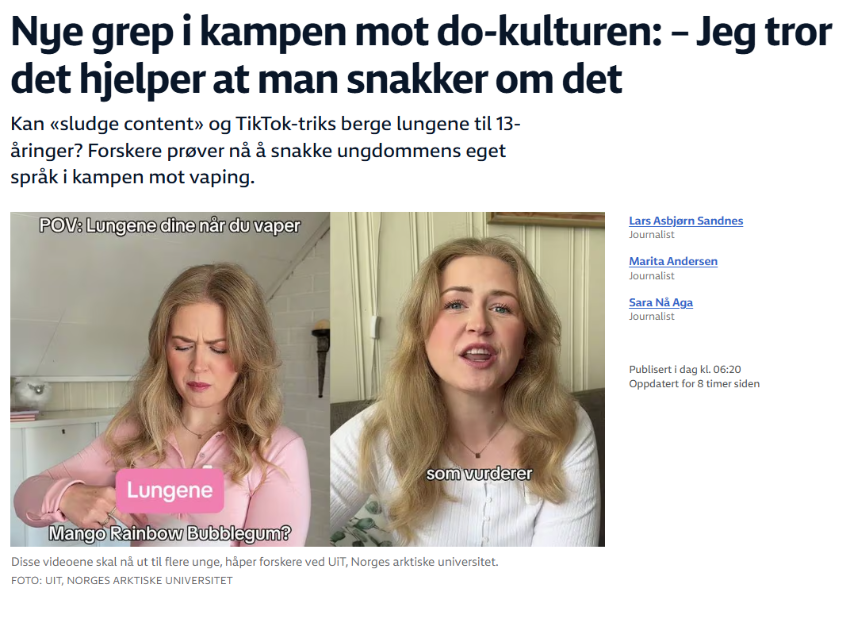 Illustrasjonsbilde NRK-sak