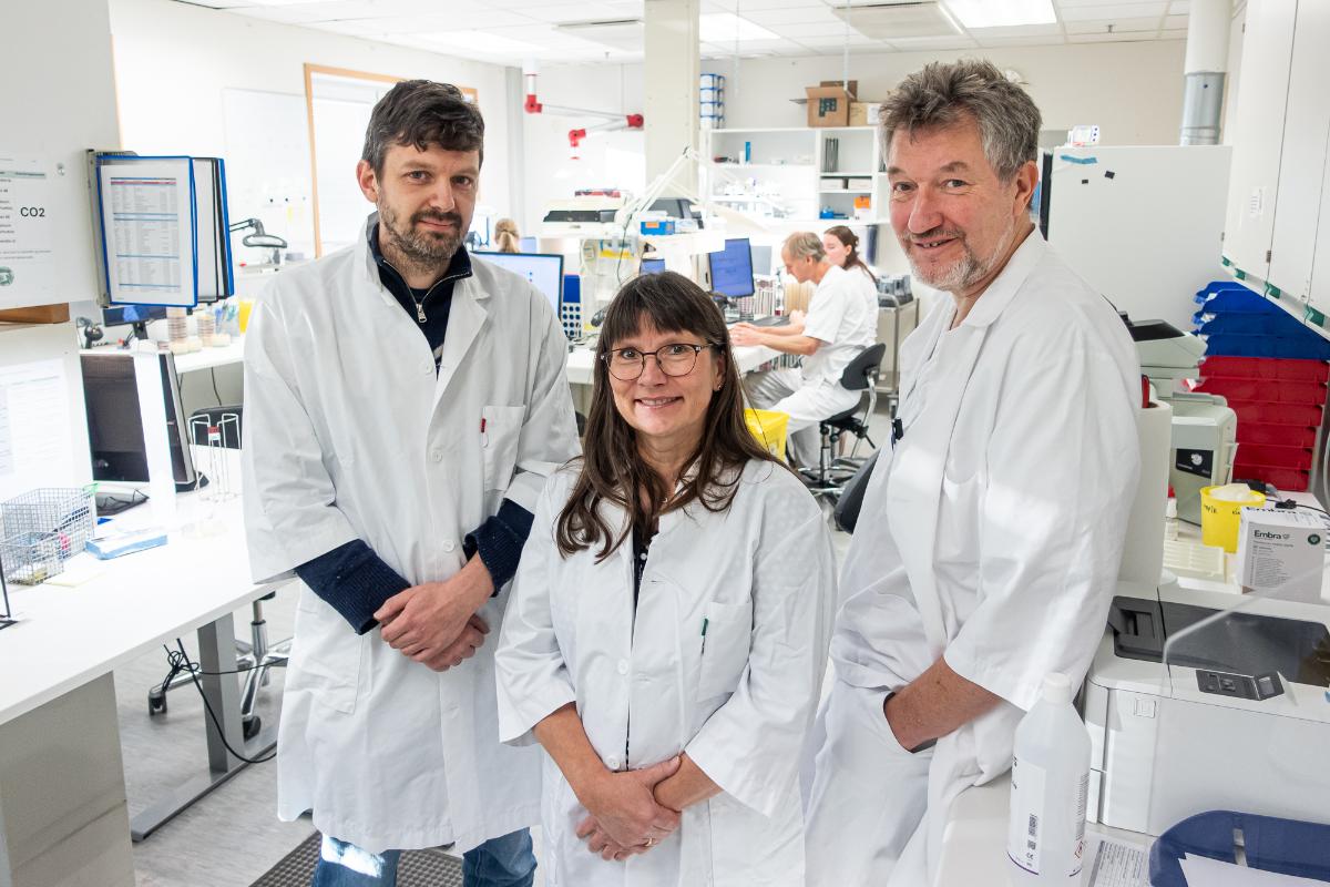 The CAG leader trio. Christian Lentz, Mona Johannessen, Gunnar Skov Simonsen