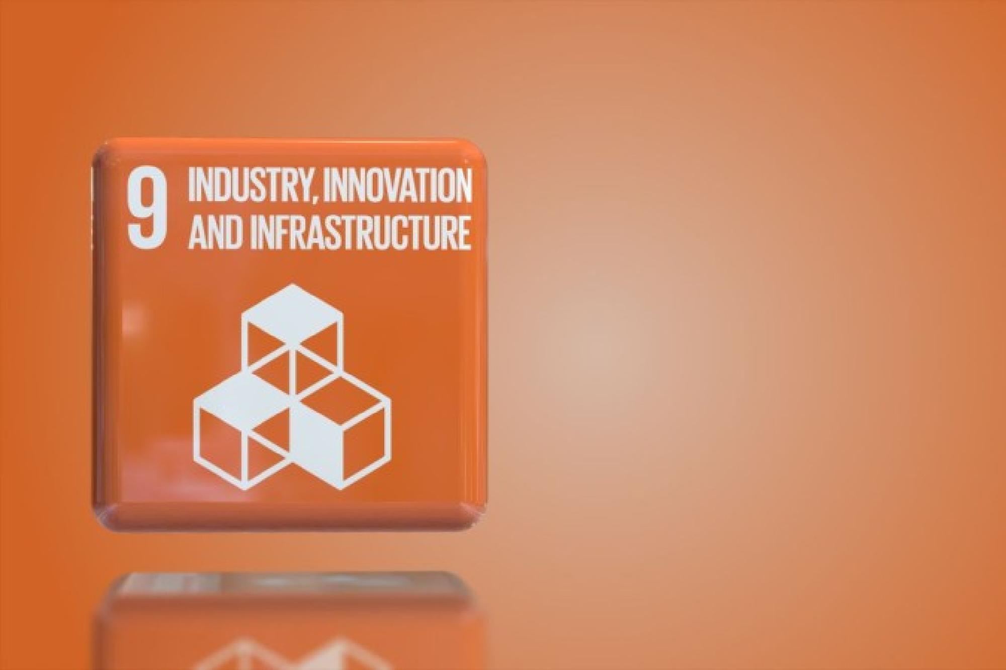 Illustrasjons-/bannerbilde for Nettkonferanse om FNs b&aelig;rekraftsm&aring;l nr. 9: Industri, innovasjon og infrastruktur